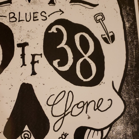 Too Fast Me & The Devil Dead & Gone  Evil Spirit 19 38 11"x17" Tattoo Art Print - Picture 7 of 8